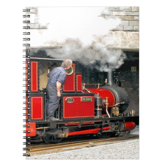 STEAM TRAINS NOTITIEBOEK (Voorkant)