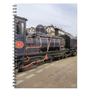 STEAM TRAINS NOTITIEBOEK