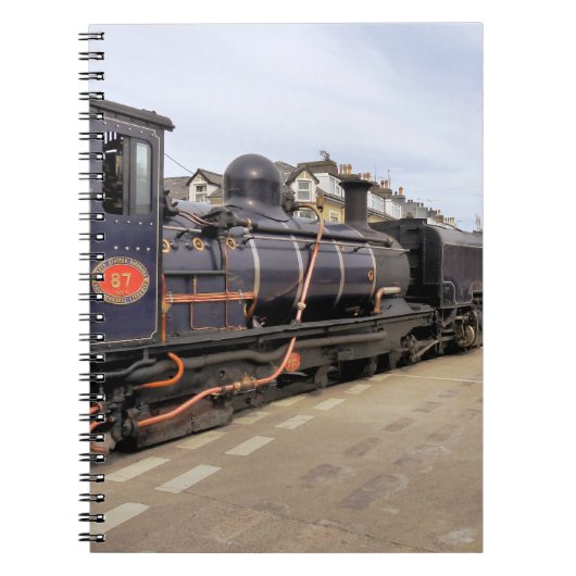 STEAM TRAINS NOTITIEBOEK (Voorkant)