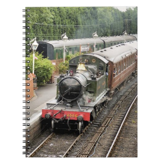 STEAM TRAINS NOTITIEBOEK (Voorkant)