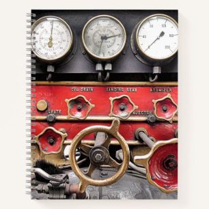 STEAM TRAINS NOTITIEBOEK