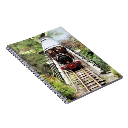 STEAM TRAINS NOTITIEBOEK (Rechterzijde)