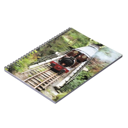 STEAM TRAINS NOTITIEBOEK (Linkerzijde)