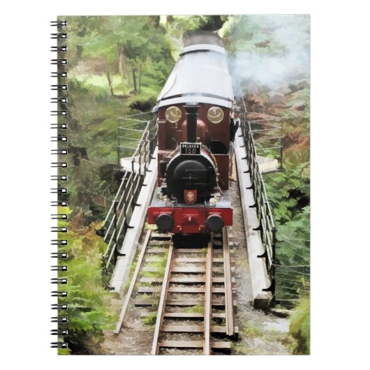 STEAM TRAINS NOTITIEBOEK (Voorkant)