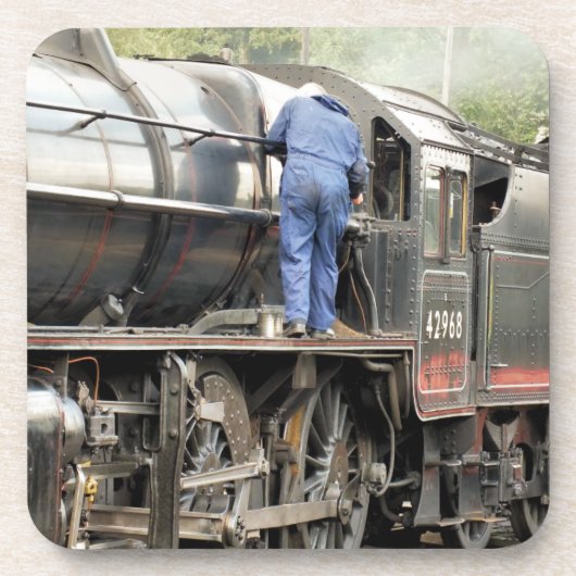STEAM TRAINS ONDERZETTER (Voorkant)