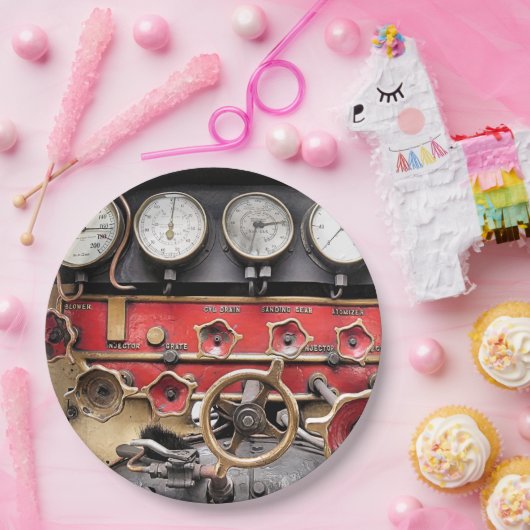 STEAM TRAINS PAPIEREN BORDJE (Feest)