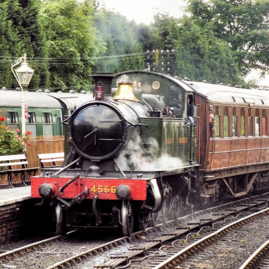 STEAM TRAINS PERFECT POSTER