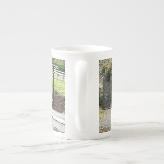 STEAM TRAINS PORSELEIN KOP (Achterkant)