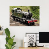 STEAM TRAINS POSTER (Thuiskantoor)
