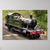 STEAM TRAINS POSTER (Voorkant)