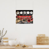 STEAM TRAINS POSTER (Keuken)