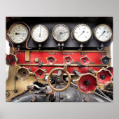 STEAM TRAINS POSTER (Voorkant)