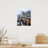 STEAM TRAINS POSTER (Keuken)