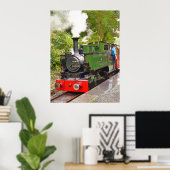 STEAM TRAINS POSTER (Thuiskantoor)