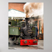 STEAM TRAINS POSTER (Voorkant)