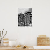 STEAM TRAINS POSTER (Keuken)