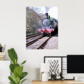 STEAM TRAINS POSTER (Thuiskantoor)