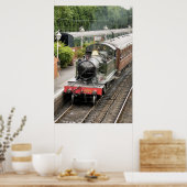 STEAM TRAINS POSTER (Keuken)