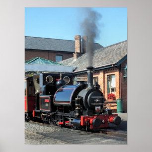 STEAM TRAINS POSTER