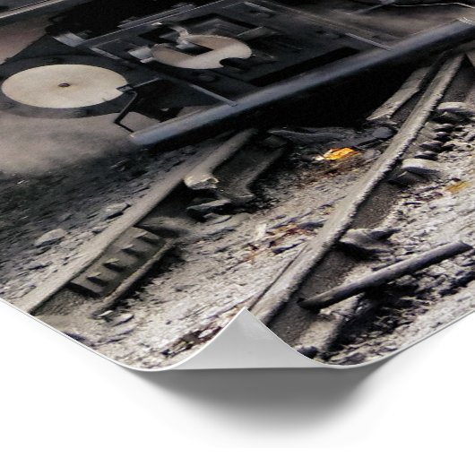 STEAM TRAINS POSTER (Hoek)