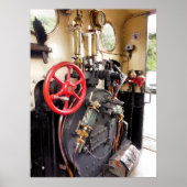 STEAM TRAINS POSTER (Voorkant)