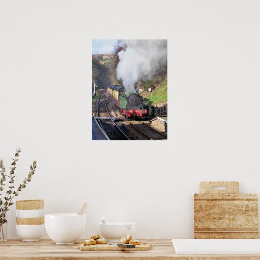 STEAM TRAINS POSTER (Keuken)