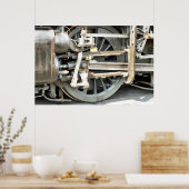 STEAM TRAINS POSTER (Keuken)