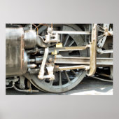 STEAM TRAINS POSTER (Voorkant)