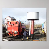 STEAM TRAINS POSTER (Voorkant)