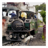 STEAM TRAINS POSTER (Voorkant)