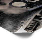 STEAM TRAINS POSTER (Hoek)