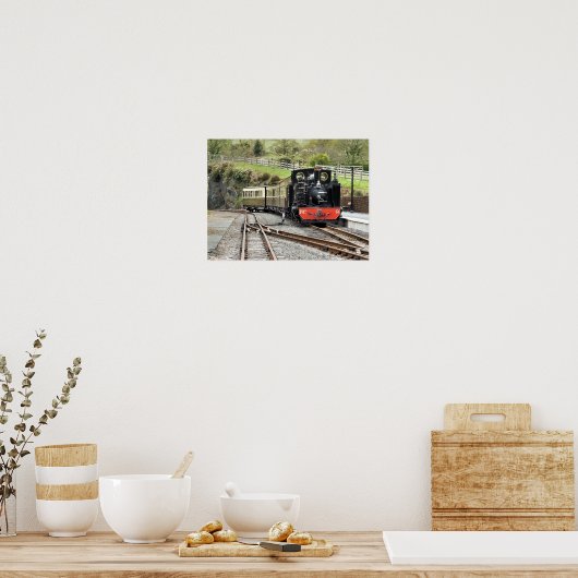 STEAM TRAINS POSTER (Keuken)