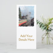 STEAM TRAINS RACK KAARTEN (Staand voorkant)