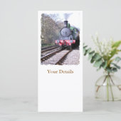 STEAM TRAINS RACK KAARTEN (Staand voorkant)