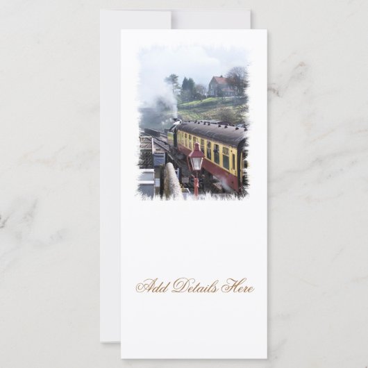 STEAM TRAINS RACK KAARTEN (Voorkant)