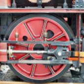 STEAM TRAINS RONDE BUTTON 5,7 CM