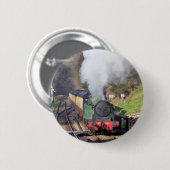 STEAM TRAINS RONDE BUTTON 5,7 CM (Voorkant /achterkant)