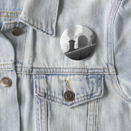 STEAM TRAINS RONDE BUTTON 5,7 CM (In situ)