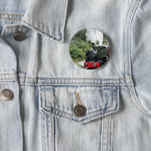 STEAM TRAINS RONDE BUTTON 5,7 CM (In situ)
