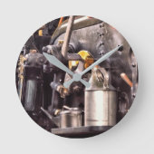 STEAM TRAINS RONDE KLOK (Voorkant)