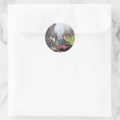 STEAM TRAINS RONDE STICKER (Tas)