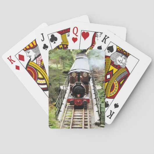 STEAM TRAINS SPEELKAARTEN (Achterkant)