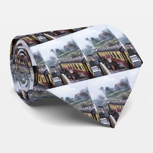 STEAM TRAINS STROPDAS (Opgerold)