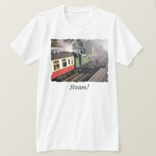 STEAM TRAINS T-SHIRT
