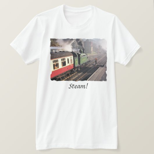 STEAM TRAINS T-SHIRT (Design voorkant)