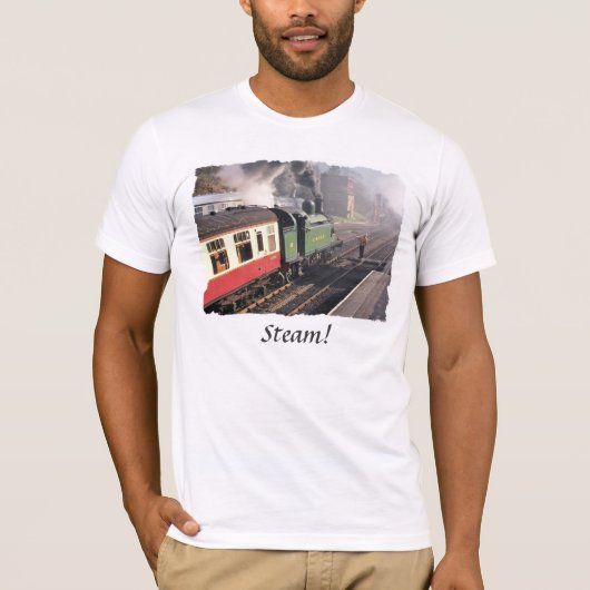 STEAM TRAINS T-SHIRT (Voorkant)