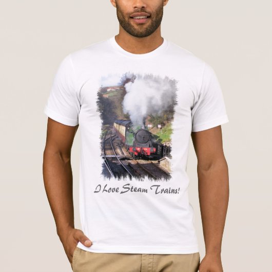 STEAM TRAINS T-SHIRT (Voorkant)