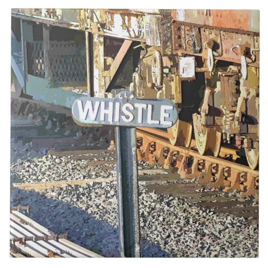 STEAM TRAINS TEGELTJE (Voorkant)