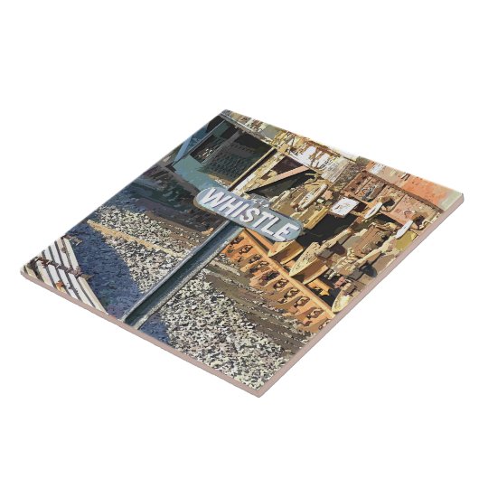 STEAM TRAINS TEGELTJE (Zijkant)