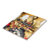 STEAM TRAINS TEGELTJE (Zijkant)